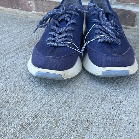 Allbirds Riser Sneakers Men\'s Size 9 Hazy Indigo Blue Angular Chunky Platform main image 4